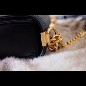 CHANEL Bags - CHANEL Le Boy Black Caviar Gold Hardware CHANEL Bags - CHANEL Le Boy Black Caviar Gold Hardware